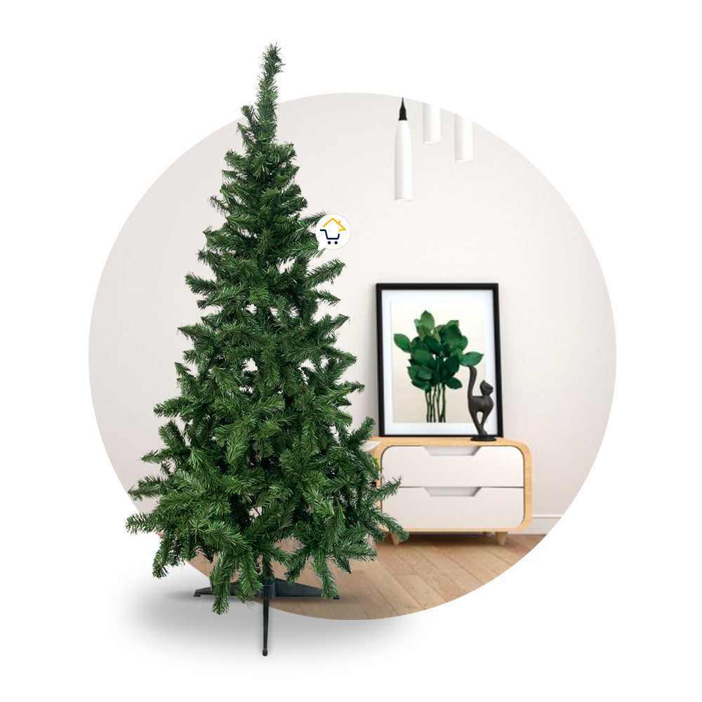 Árbol de Navidad 1.80m 370 Ramas : Elegancia y Festividad