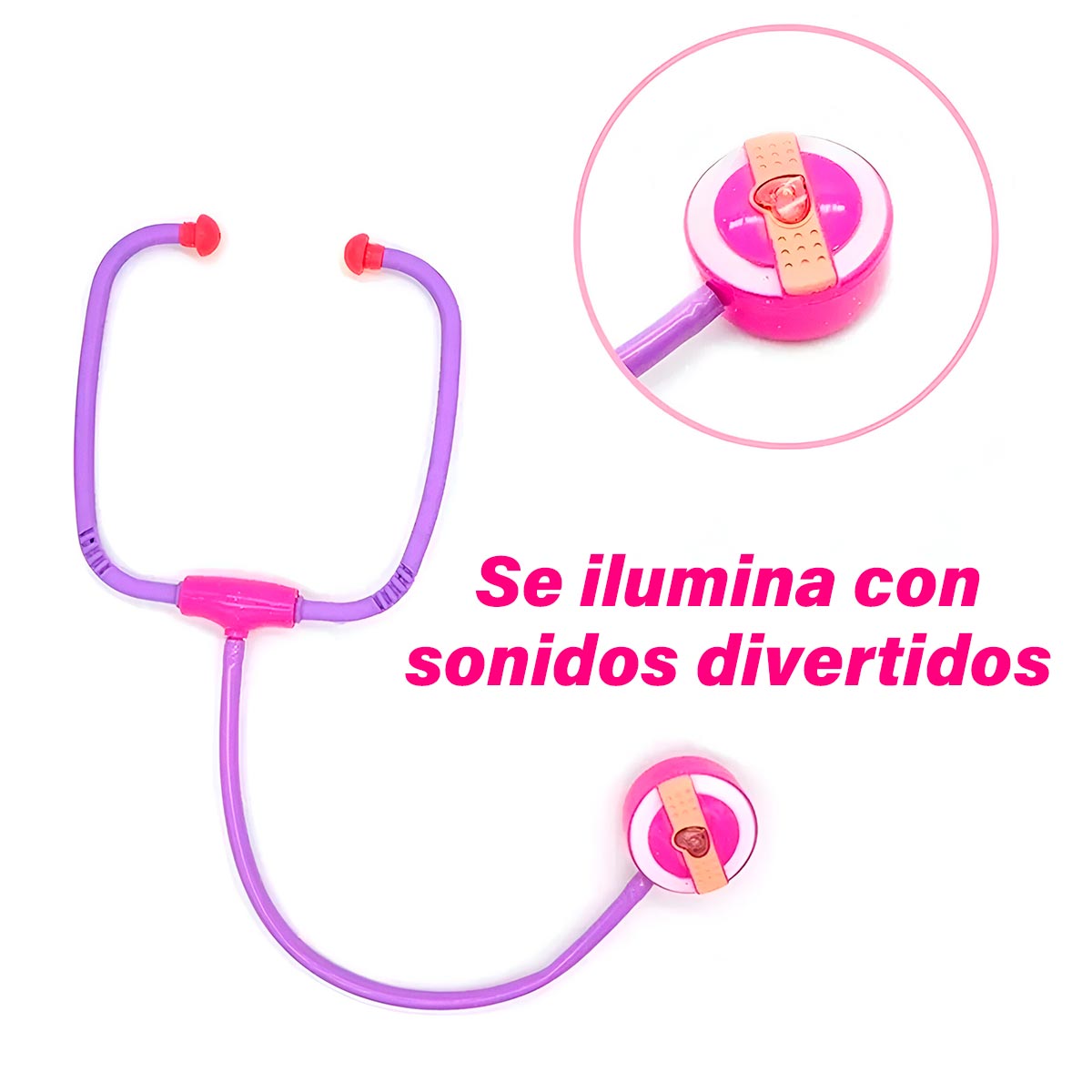 Kit Doctora Juguetes Luces Sonido 1802KD