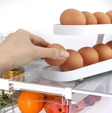 Organiza y Protege tus Huevos con Elegancia: ¡Descubre el Dispensador de Huevos que Revolucionará tu Cocina!