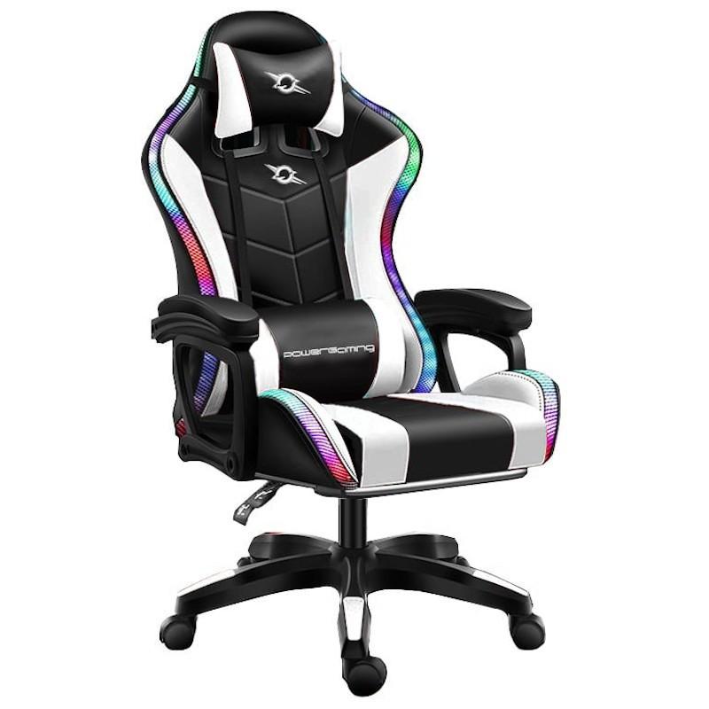 SILLA GAMER 815 BLACK/WHITE